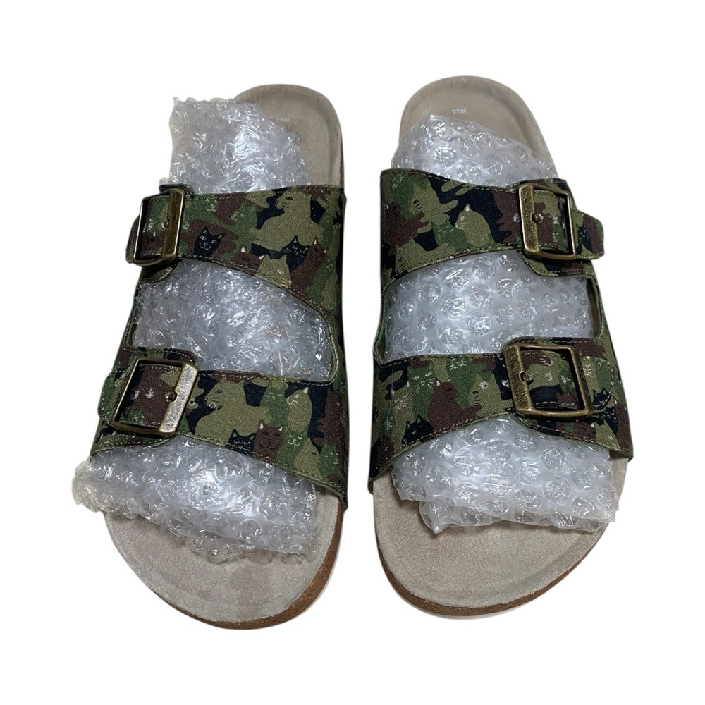 Skechers Bobs Cat Camouflage Print Sandals - New - Women’s 11
